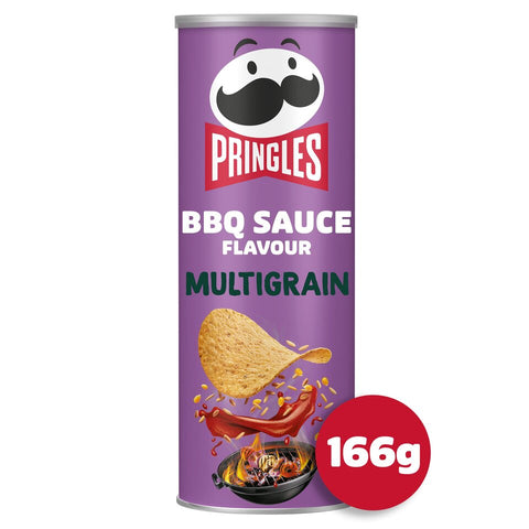 Pringles Multigrain BBQ Sauce Flavour 166g - Out of Date