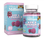 Millions & Millions Kids Vitamin D3 400IU 30 Gummies - Out of Date