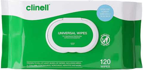 Clinell Universal Wipes 120 Pack