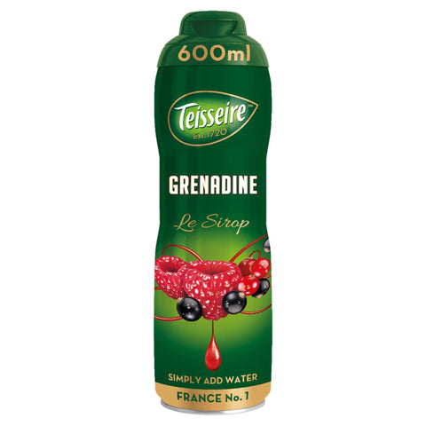 Teisseire Cordial 600ml - Out of Date & Dented / Dirty