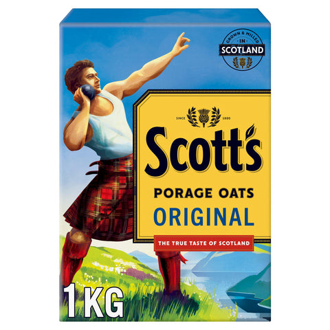 Scott's Porridge Oats 1kg - Short Dated & Damaged