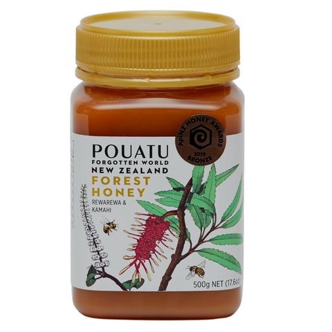 Pouatu New Zealand Forest Honey 500g