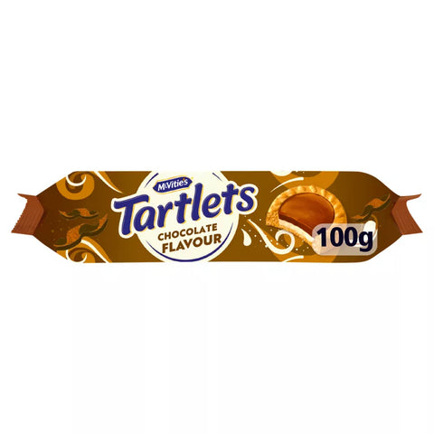 McVitie's Tartlets Chocolate Crunchy Biscuits 100g - Out of Date