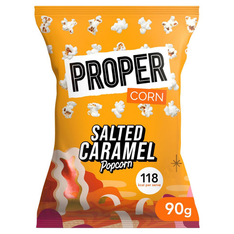 Propercorn Salted Caramel Popcorn 90g - Out of Date