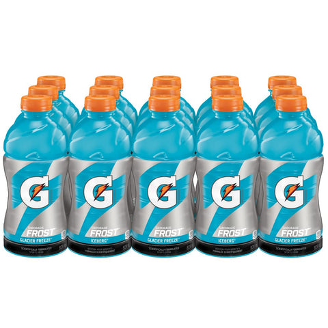 Gatorade Frost Glacier Freeze 15 x 828ml (case) - Out of Date