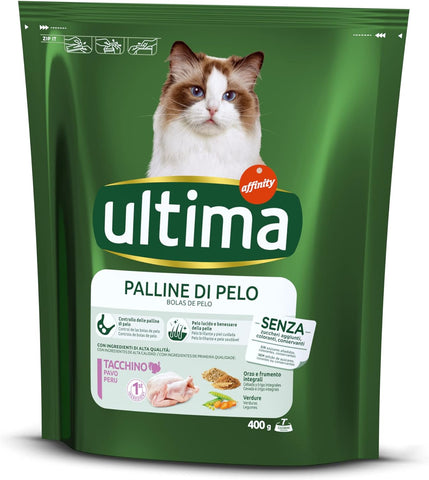 Ultima Cat Food to Prevent Hairballs Chicken 400g