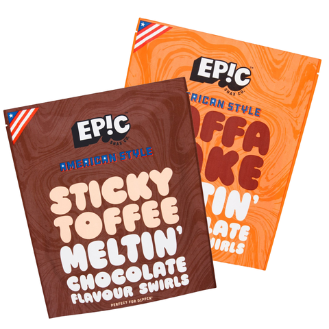Epic Melting Chocolate Swirls 100g - Out of Date