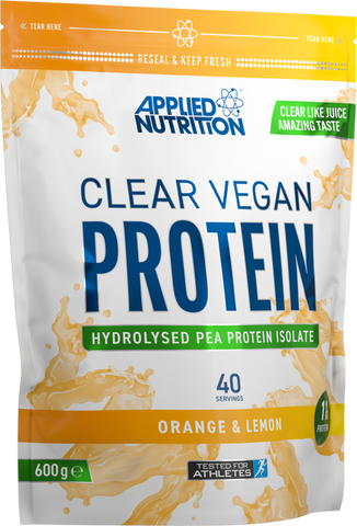 Applied Nutrition Orange & Lemon Clear Vegan Protein 600g - Out of Date