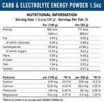 Applied Nutrition Endurance Carb & Electrolyte - Energy 1.5kg