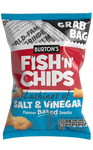 Burton's Fish N Chips Salt & Vinegar 30 x 40g (box) - Out of Date