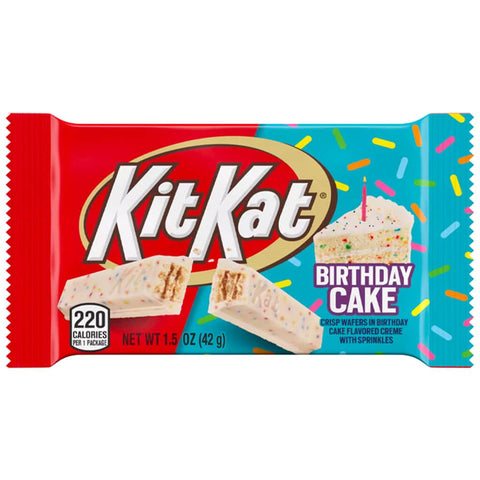 KitKat Birthday Cake 42g - Out of Date