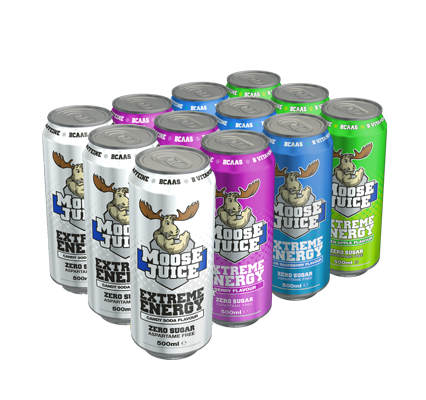 Muscle Moose Juice Energy Drink 12 x 500ml