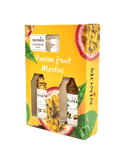 MONIN Passion Fruit Martini Gift Set 2 x 250ml - Out of Date