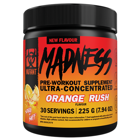 Mutant Fruit Punch Madness Pre Workout 225g - Short Dated/out of Date