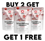 Maximuscle Max Whey Protein Strawberry 480g - Out of Date