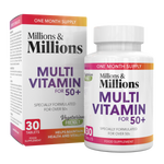 Millions & Millions 50+ Multi Vitamin & Minerals 30 Tablets - Out of Date