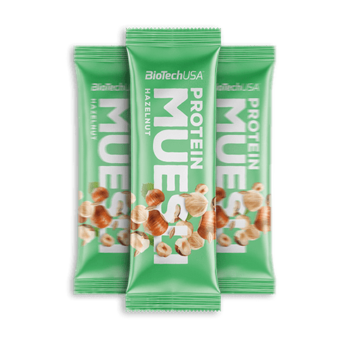 BioTechUSA Protein Muesli Bars 28 x 30g - Out of Date