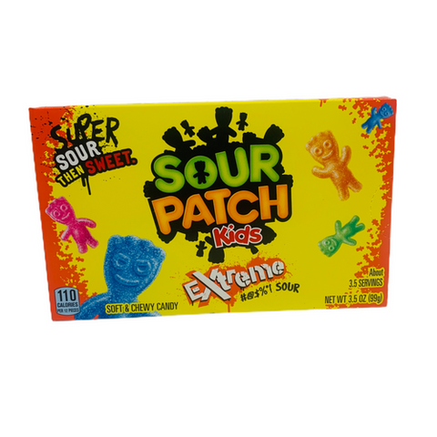 Sour Patch Kids Extreme Soft & Chewy Candy Box 99g - Short Dated