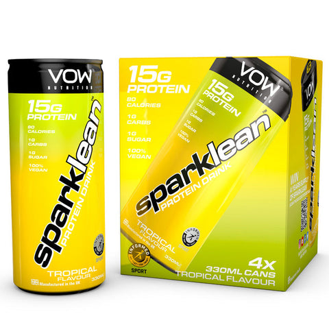 VOW Nutrition Sparklean Protein Drink 12 x 330ml