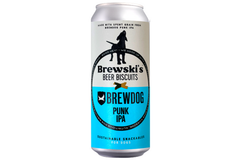 Brewski's Beer Biscuits Brewdog Punk IPA Tasty Dog Treats 140g - Out of Date