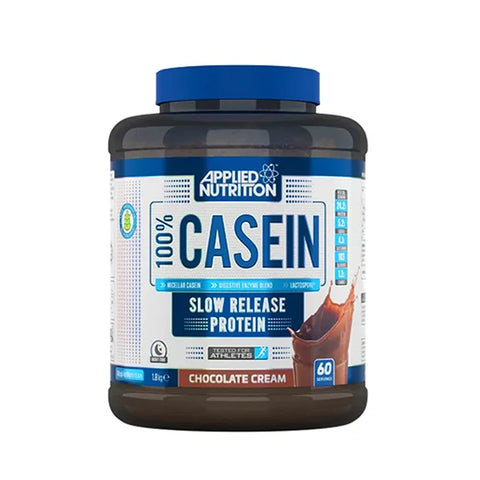 Applied Nutrition 100% Casein 900g + Free Calcium & Magnesium Cap - Special Offer
