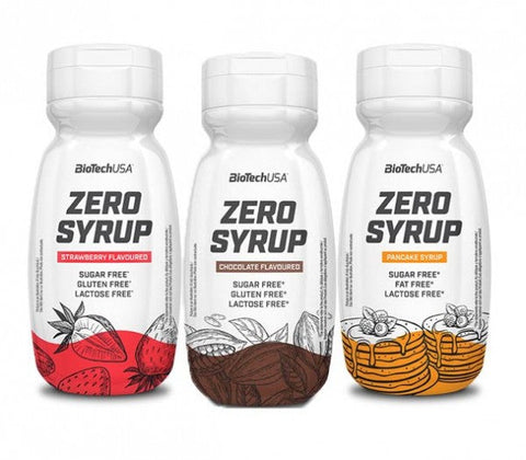 BioTech USA Zero Syrup 320ml - Out of Date