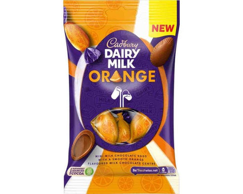 Dairy Milk Chocolate Orange Eggs 72g