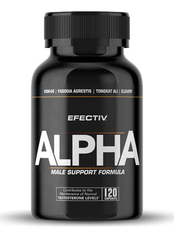Efectiv Nutrition Alpha Testosterone Support 120 Caps