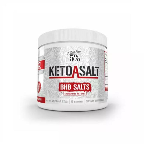 5% Nutrition Cherry Limeade Keto aSALT with goBHB Salts Legendary Series 252g - Out of Date & Caked