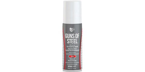 SteelFit Guns of Steel Hot Action Pre-Training Liquid 89ml