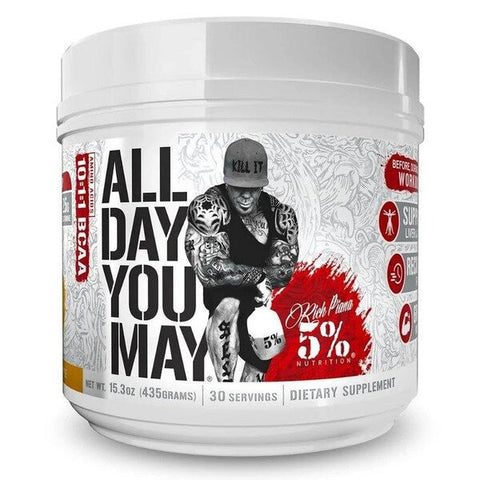 5% Nutrition AllDayYouMay Legendary Series 435g - Out of Date & Clumped