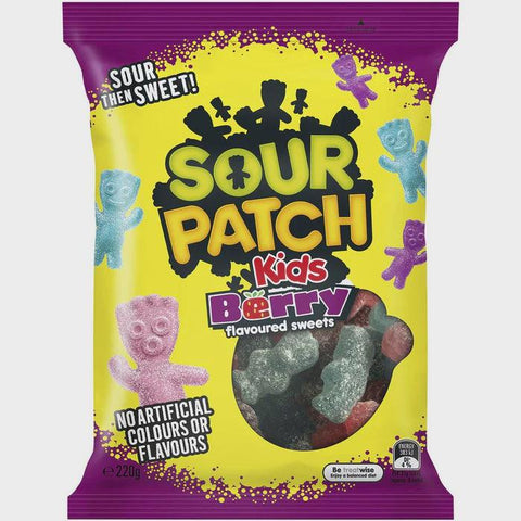 Sour Patch Kids Berry (Australian) 170g - Out of Date
