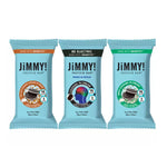 JiMMY! Protein Bars with Benefits Cookies & Cream Variety Box 15 x 58g - Out of Date
