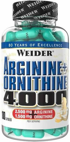 Weider Arginine + Ornithine 4000 180 Caps