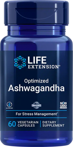 Life Extension Optimized Ashwagandha Extract 60 Caps