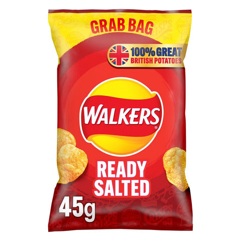 Walkers Ready Salted 45g - Short Dated