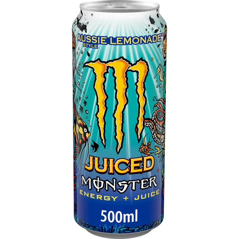 Monster Aussie Style Lemonade 4 x 500ml