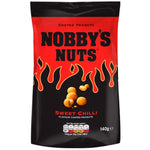 Nobbys Nuts Coated Peanuts Sweet Chilli 140g
