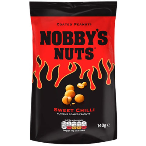 Nobbys Nuts Coated Peanuts Sweet Chilli 140g