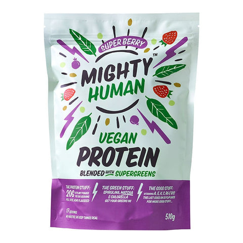 Mighty Human Vegan Plant Protein 510g - Out of Date
