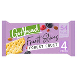 Go Ahead Forest Fruit Crispy Fruit Slices Snack Bars 4 x 44g