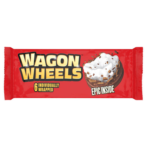 Wagon Wheels Original 6 Pack - Short Dated