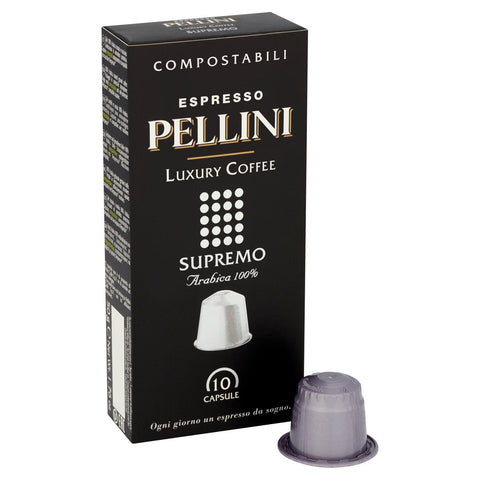 Espresso Pellini Supreme Pods 10 Pack - Out of Date