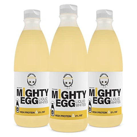 Mighty Egg Free Range Egg Whites 3 x 970ml