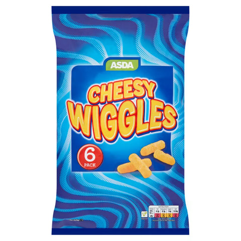 Asda Chessy Wiggles 6 x 16g - Out of Date