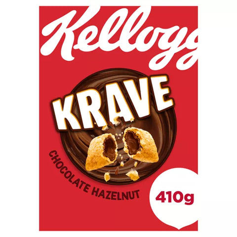 Kellogg's Krave Chocolate Cereal 410g - Out of Date