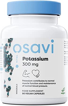 Osavi Potassium 300mg Vegan Caps