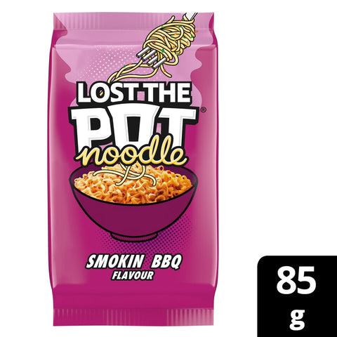 Lost The Pot Noodle Smokin BBQ 1 x 85g - Out of Date