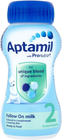 Aptamil Follow On Milk 12 x 200ml - Out of Date
