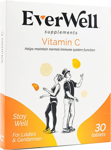 EverWell Vitamin C 1000mg 30 Tablets - Out of Date